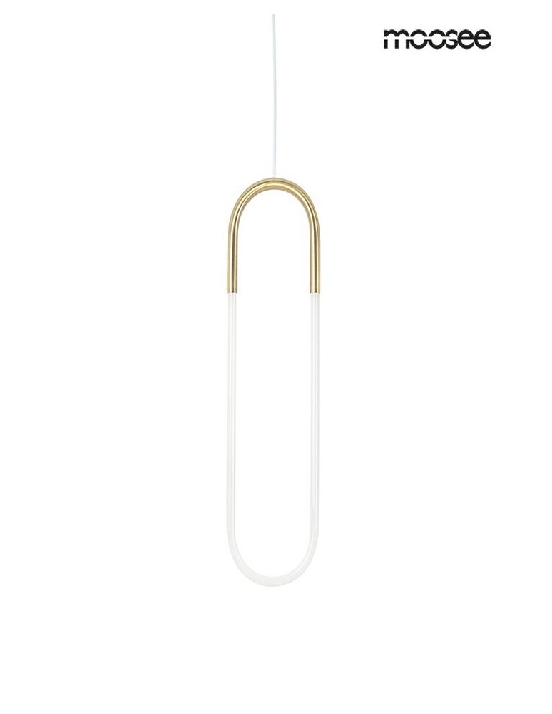 Single pendant lamps - MOOSEE PUZO S gold pendant lamp (MSE010100254) - product kolory-swiatla.pl 1