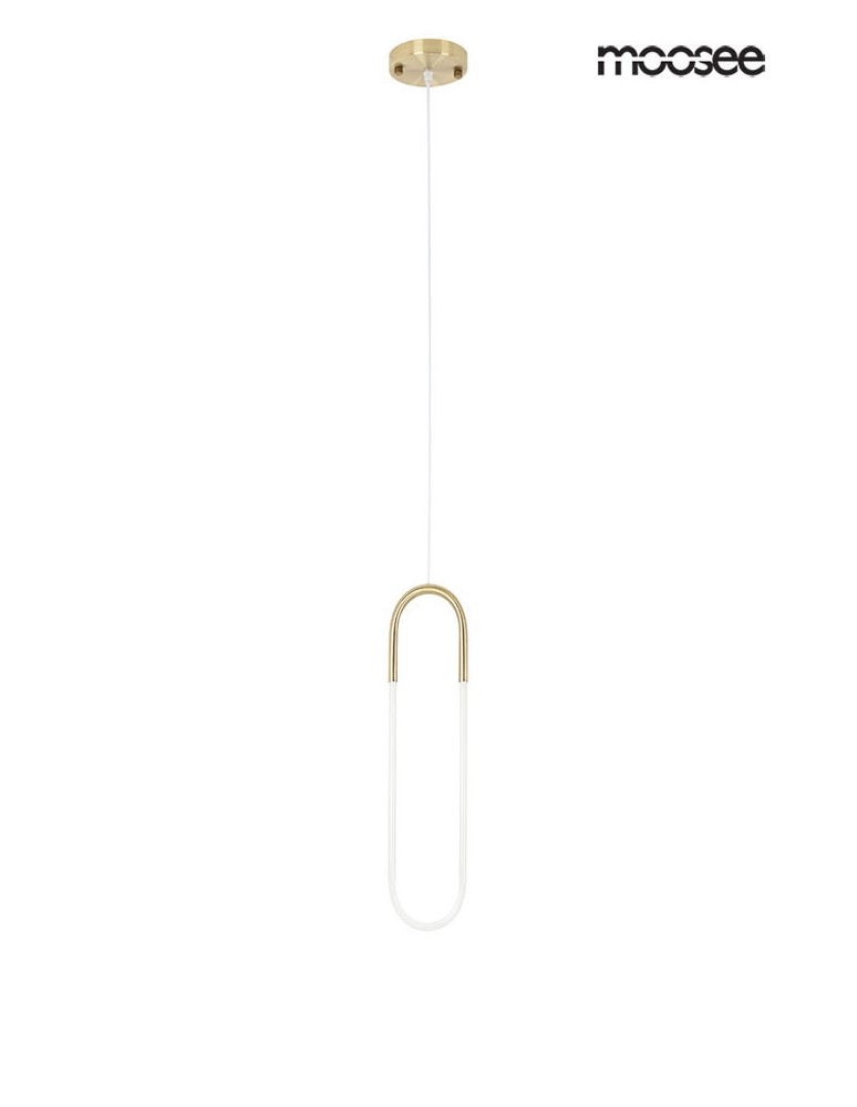 Single pendant lamps - MOOSEE PUZO S gold pendant lamp (MSE010100254) - product kolory-swiatla.pl 2