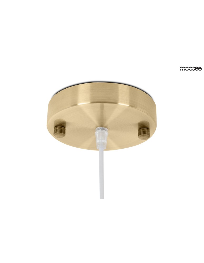 Single pendant lamps - MOOSEE PUZO S gold pendant lamp (MSE010100254) - product kolory-swiatla.pl 5