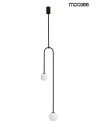 MOOSEE lampa wisząca LOW czarna (MSE010100261)