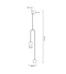 Pendant lamps - MOOSEE pendant lamp LOW black (MSE010100261) - product 6