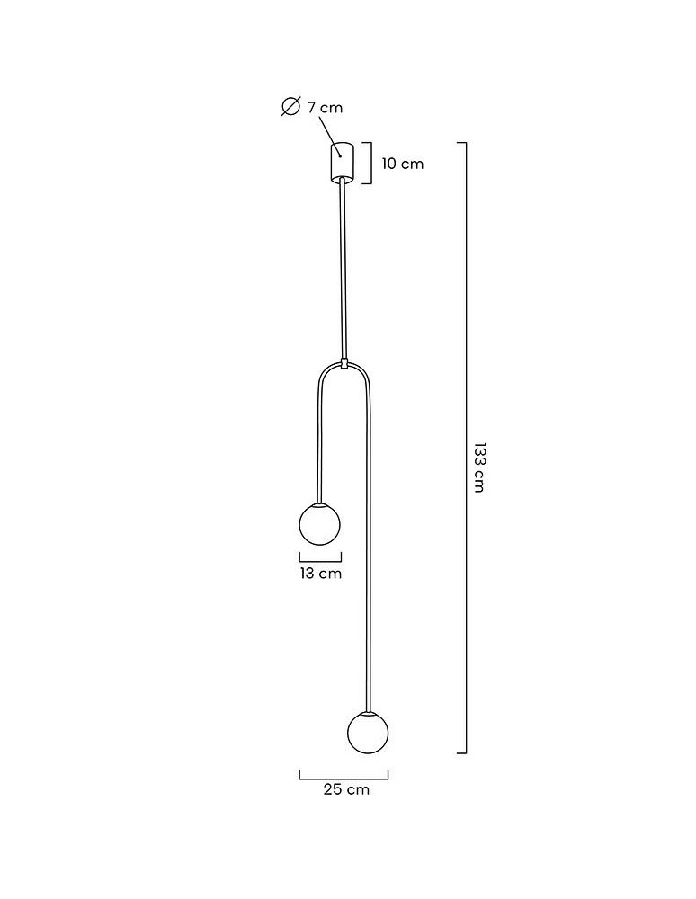 Pendant lamps - MOOSEE pendant lamp LOW black (MSE010100261) - product kolory-swiatla.pl 6