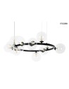 MOOSEE lampa wisząca ALURE 85 czarna (MSE010100283)