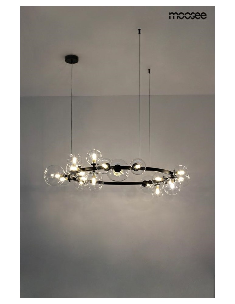 Pendant lamps - MOOSEE pendant lamp ALURE 120 black (MSE010100284) - product kolory-swiatla.pl 8