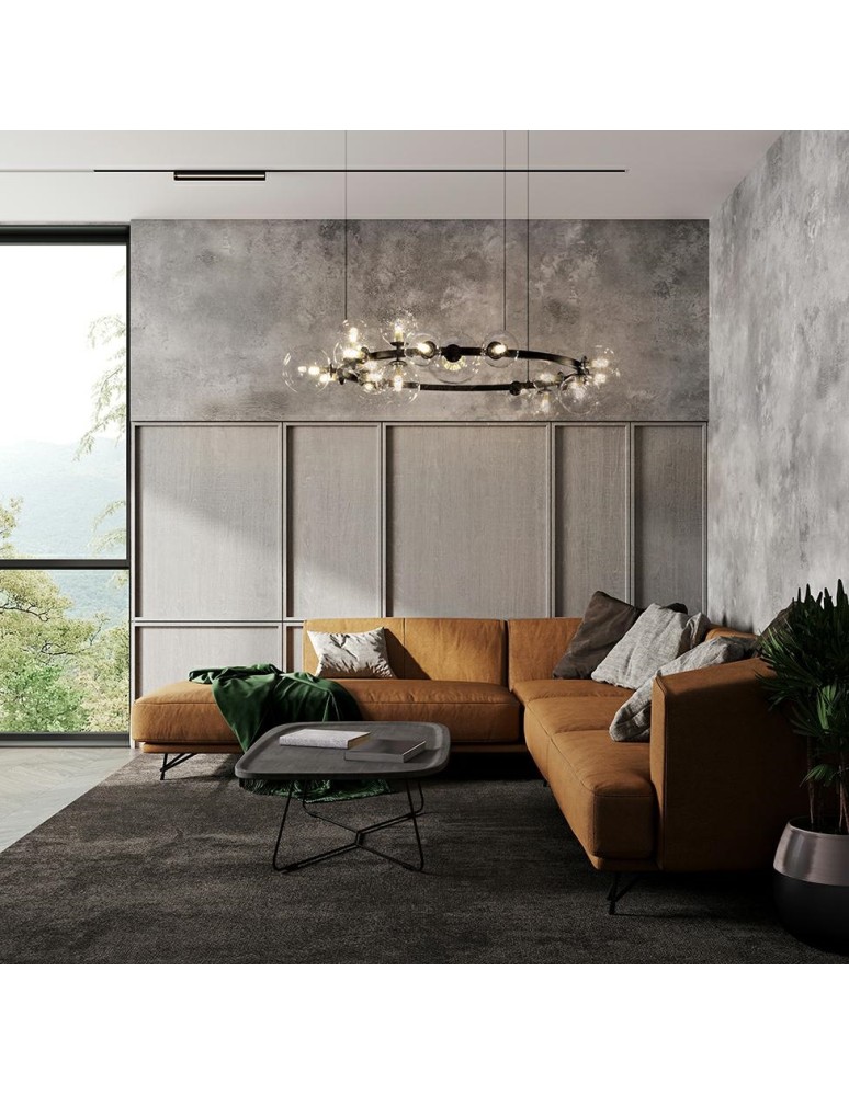 MOOSEE lampa wisząca ALURE 120 czarna (MSE010100284)