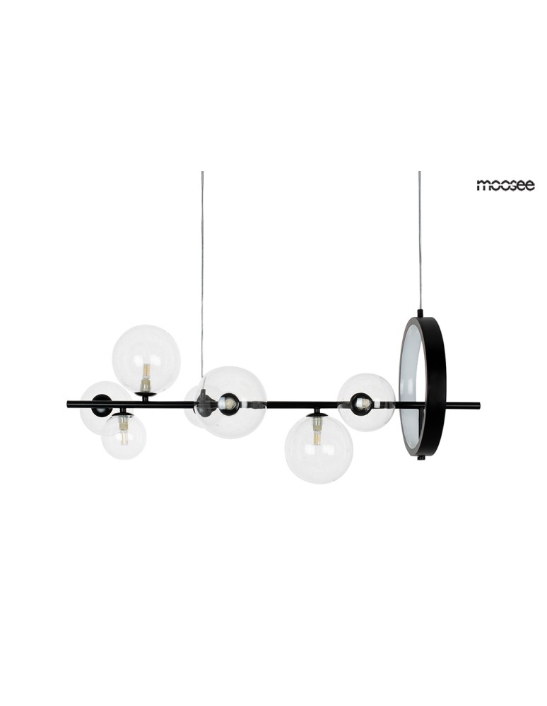 Pendant lamps - MOOSEE pendant lamp ALURE LINE 90 black (MSE010100285) - product kolory-swiatla.pl 1