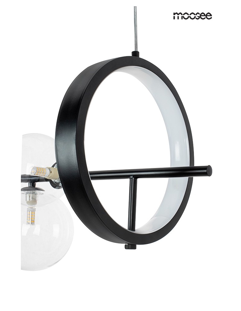 Pendant lamps - MOOSEE pendant lamp ALURE LINE 90 black (MSE010100285) - product kolory-swiatla.pl 3