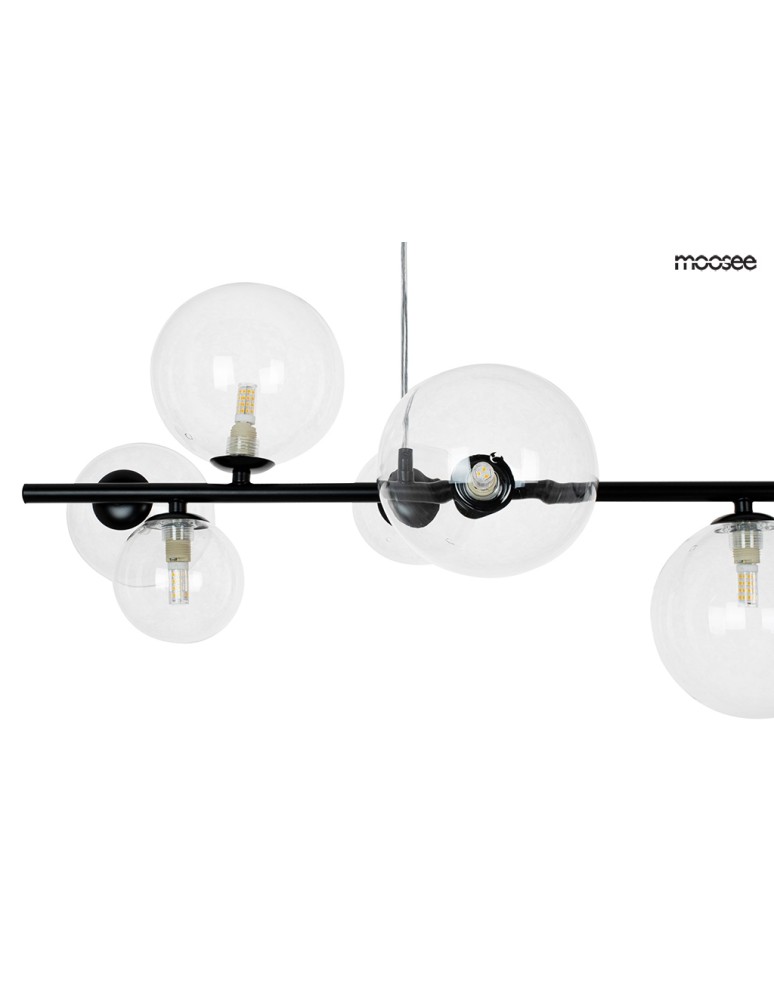 Pendant lamps - MOOSEE pendant lamp ALURE LINE 90 black (MSE010100285) - product kolory-swiatla.pl 4