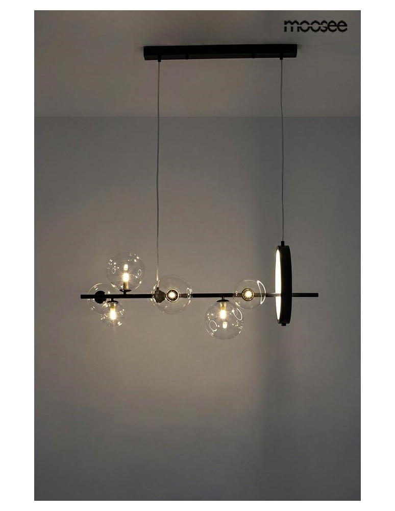 Pendant lamps - MOOSEE pendant lamp ALURE LINE 90 black (MSE010100285) - product kolory-swiatla.pl 9