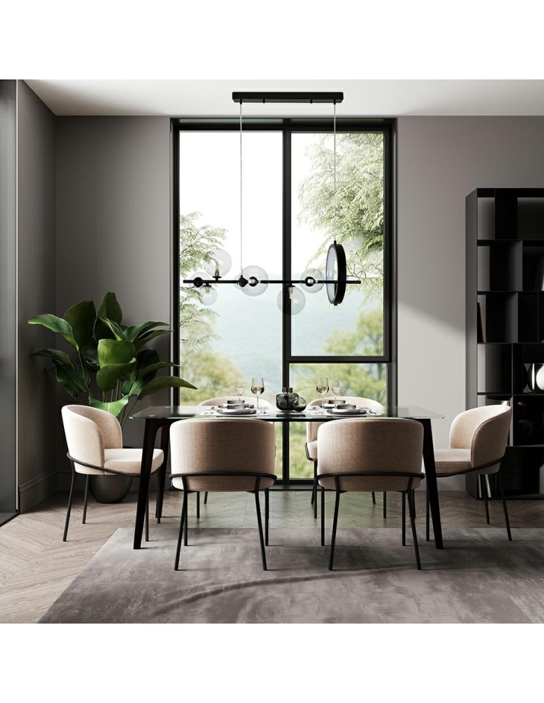 Pendant lamps - MOOSEE pendant lamp ALURE LINE 90 black (MSE010100285) - product kolory-swiatla.pl 10