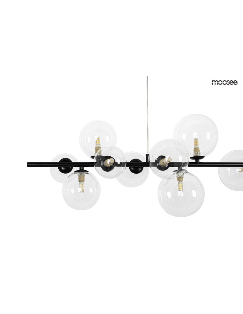Pendant lamps - MOOSEE pendant lamp ALURE LINE 120 black (MSE010100286) - product kolory-swiatla.pl 3