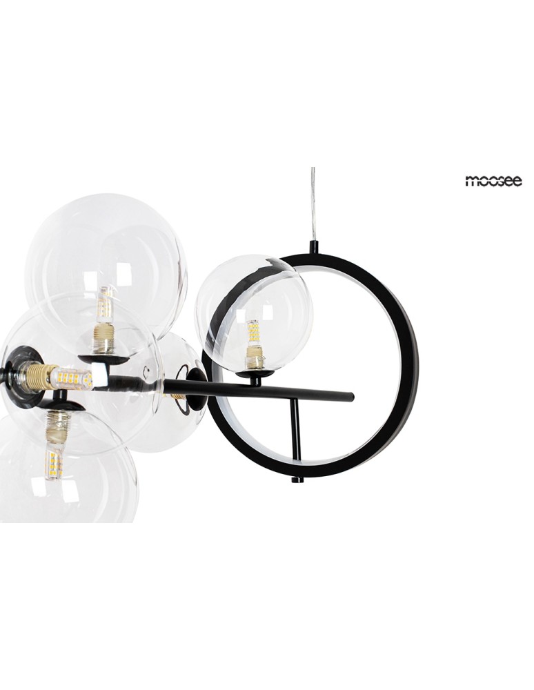 Pendant lamps - MOOSEE pendant lamp ALURE LINE 120 black (MSE010100286) - product kolory-swiatla.pl 4