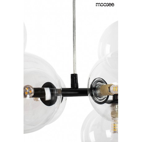 MOOSEE lampa wisząca ALURE LINE 120 czarna (MSE010100286)