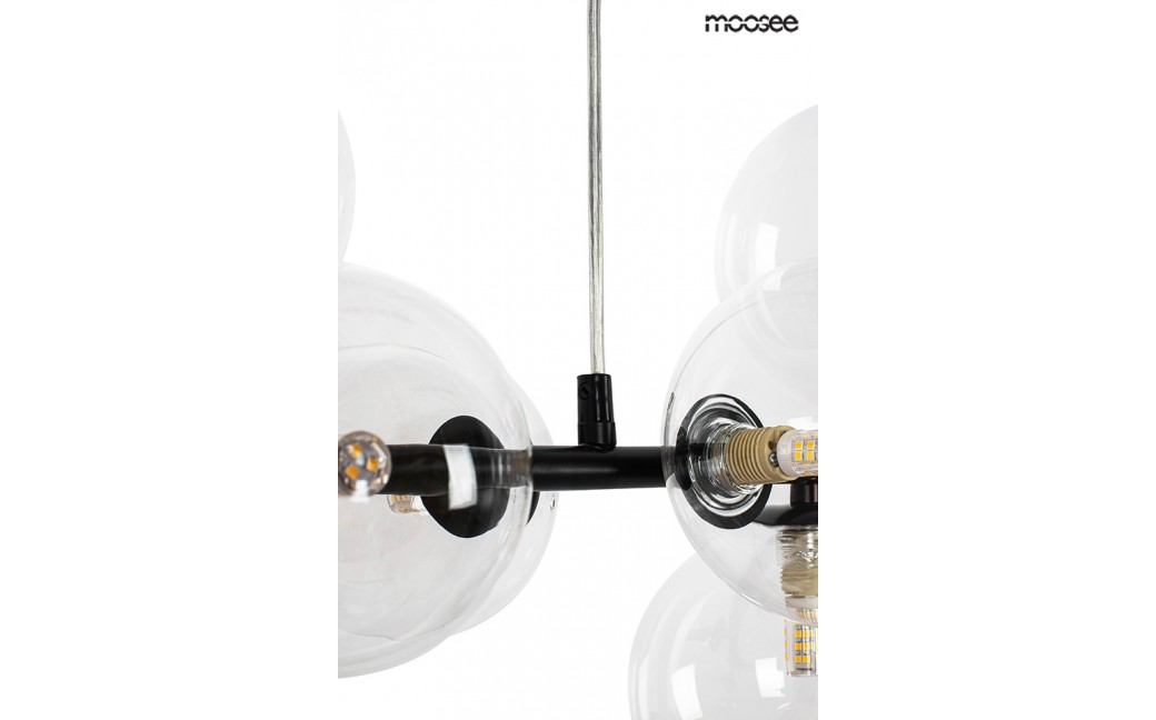 MOOSEE lampa wisząca ALURE LINE 120 czarna (MSE010100286)