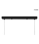 Pendant lamps - MOOSEE pendant lamp ALURE LINE 120 black (MSE010100286) - product 8