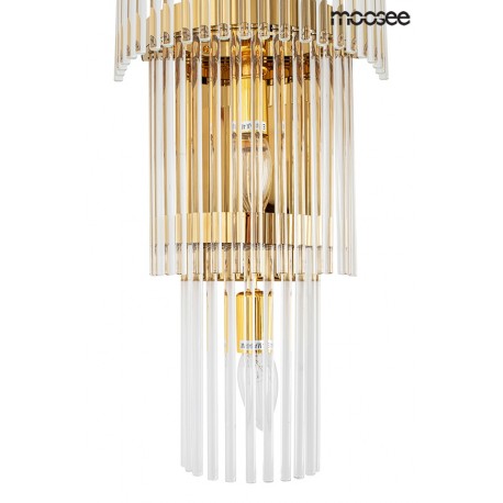 MOOSEE lampa ścienna ESTRO złota (MSE010100266)