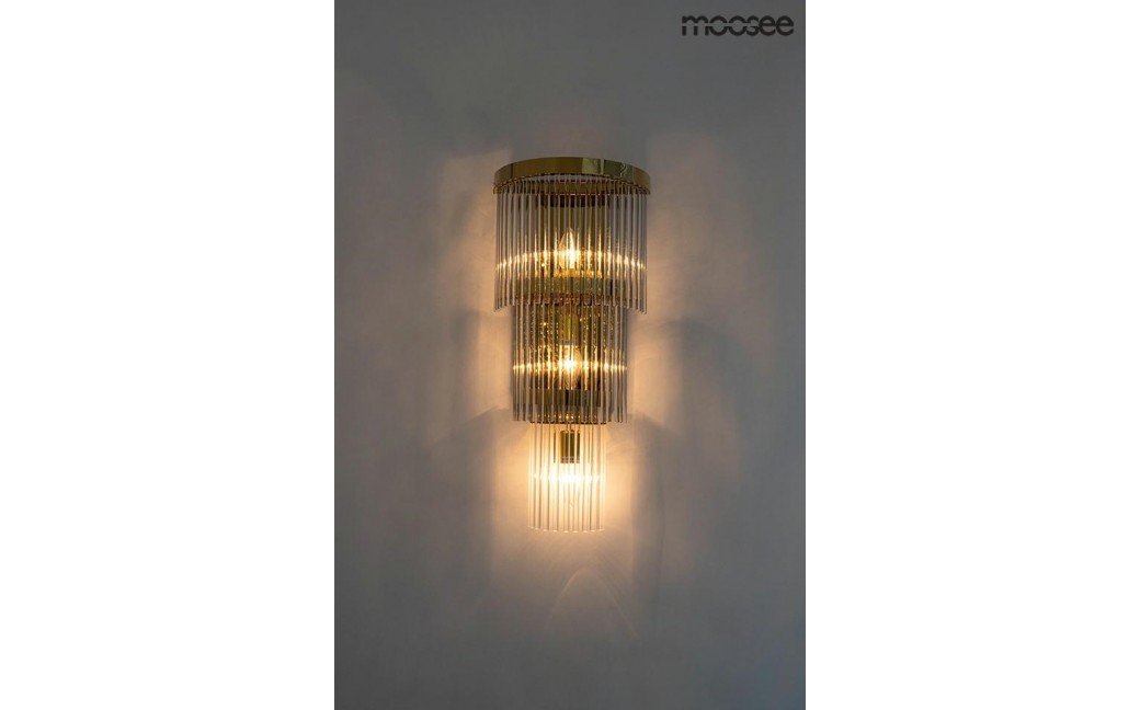 MOOSEE lampa ścienna ESTRO złota (MSE010100266)