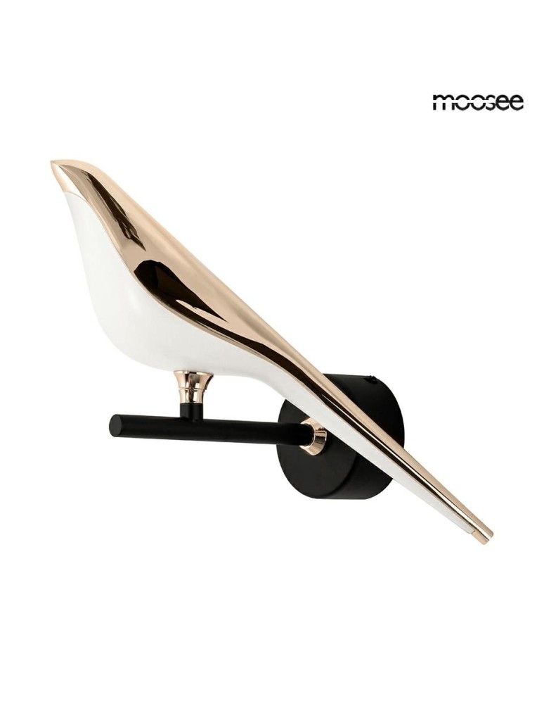 Designer wall lamps - MOOSEE BIRD gold wall lamp (MSE010100292) - product kolory-swiatla.pl 1
