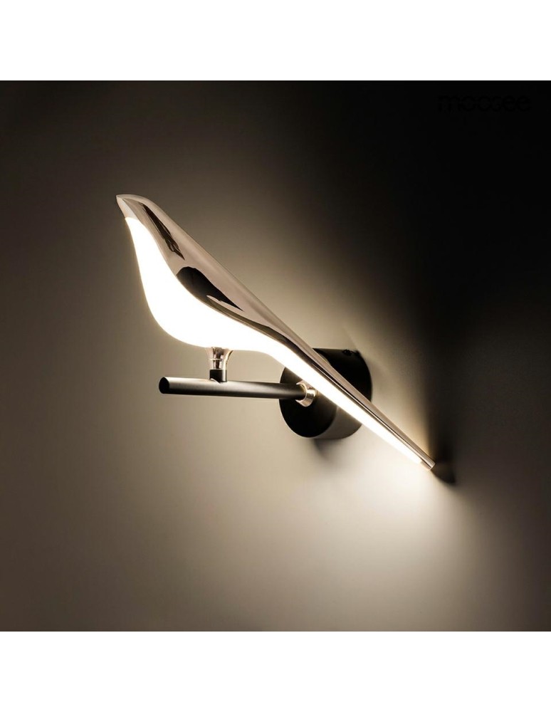 Designer wall lamps - MOOSEE BIRD gold wall lamp (MSE010100292) - product kolory-swiatla.pl 2