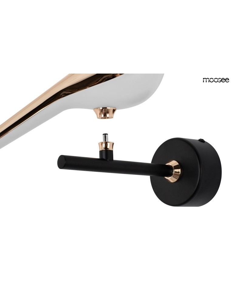 Designer wall lamps - MOOSEE BIRD gold wall lamp (MSE010100292) - product kolory-swiatla.pl 5