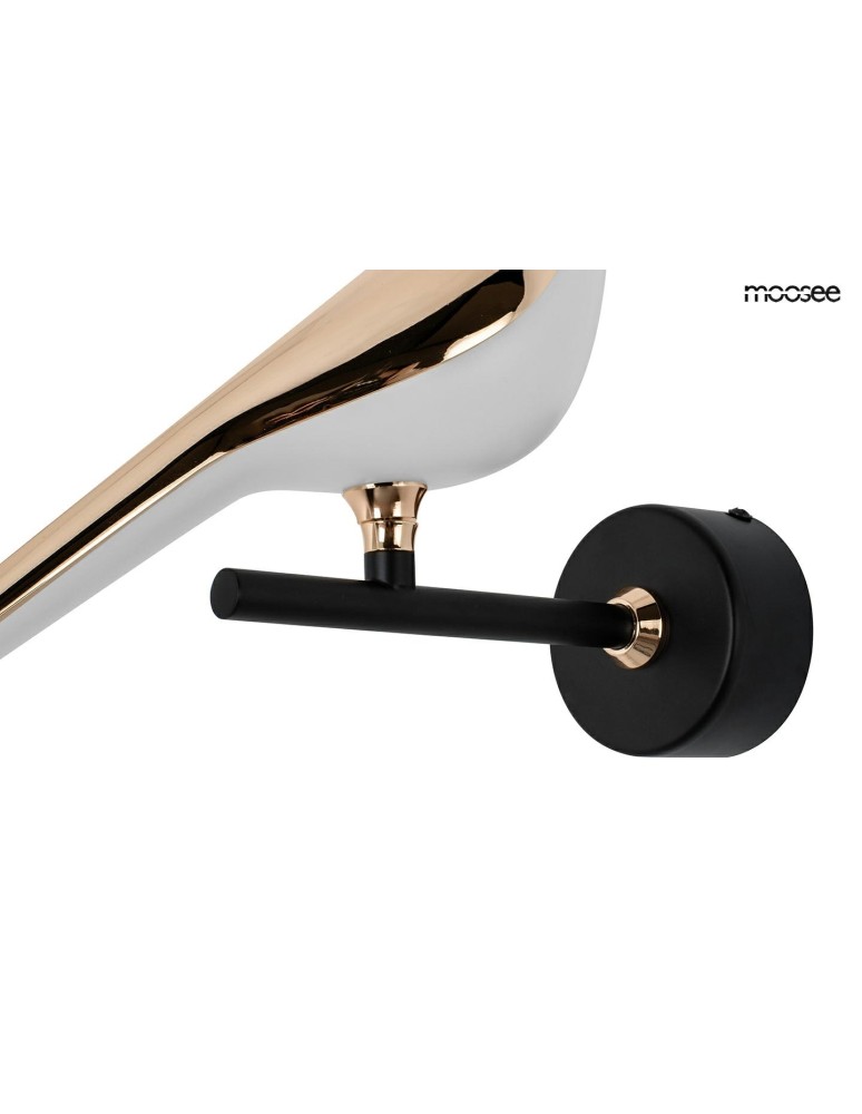 Designer wall lamps - MOOSEE BIRD gold wall lamp (MSE010100292) - product kolory-swiatla.pl 6