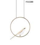 Designer pendant lamps - MOOSEE BIRD gold pendant lamp (MSE010100293) - product 1