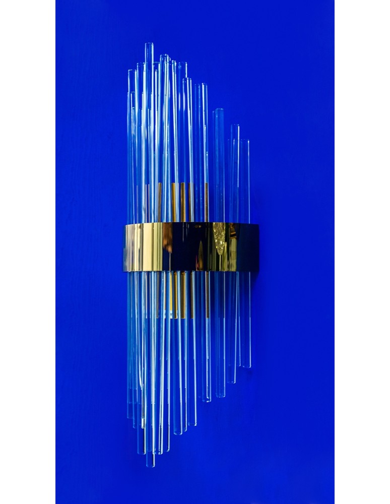 Glamour wall lamps - MOOSEE FLORENS S gold wall lamp (MSE010100357) - product kolory-swiatla.pl 7