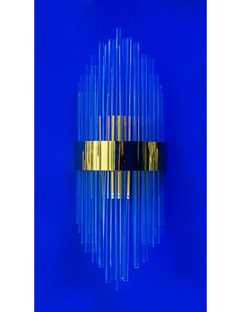 Glamour wall lamps - MOOSEE FLORENS S gold wall lamp (MSE010100357) - product kolory-swiatla.pl 8