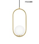 Pendant lamps spheres - MOOSEE AURELIA 40 gold pendant lamp (MSE010100301) - product 1