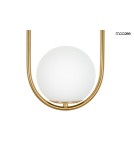 Pendant lamps spheres - MOOSEE AURELIA 40 gold pendant lamp (MSE010100301) - product 2