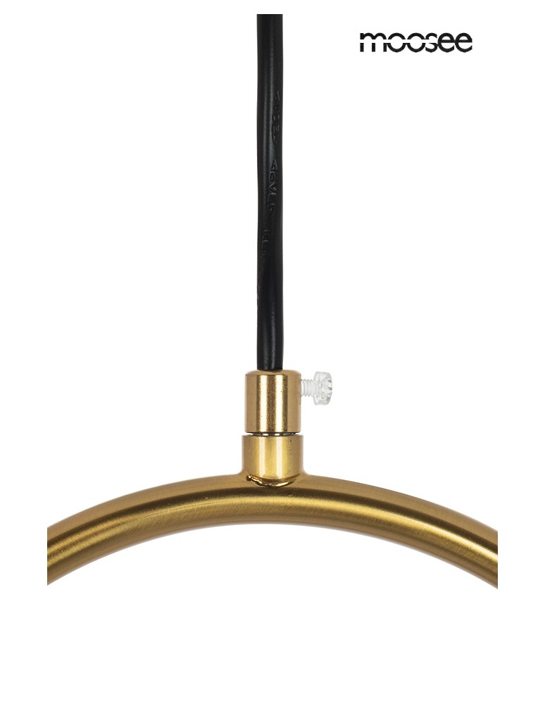 Pendant lamps spheres - MOOSEE AURELIA 40 gold pendant lamp (MSE010100301) - product kolory-swiatla.pl 3