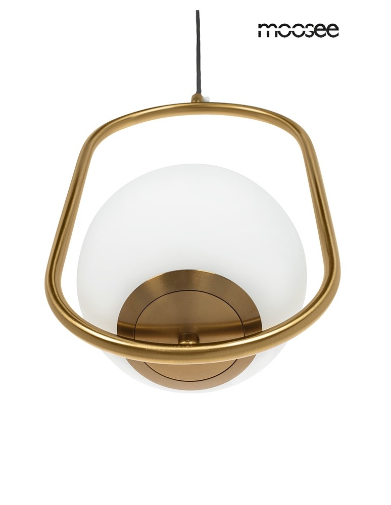 Pendant lamps spheres - MOOSEE AURELIA 40 gold pendant lamp (MSE010100301) - product kolory-swiatla.pl 6
