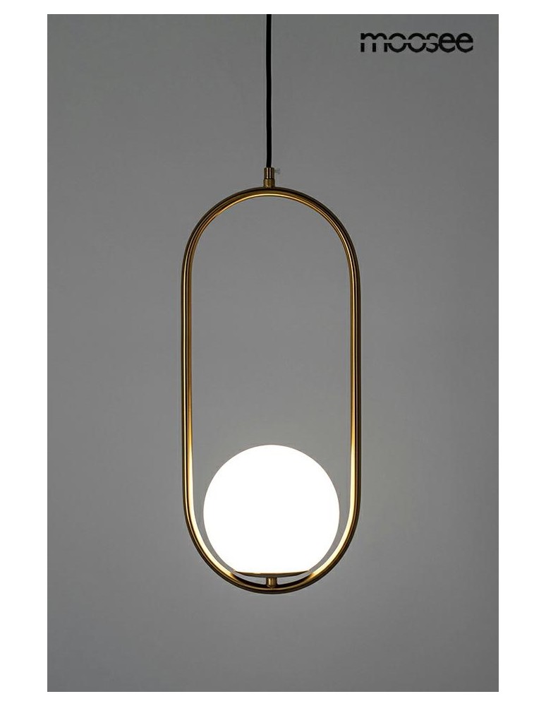 Pendant lamps spheres - MOOSEE AURELIA 50 gold pendant lamp (MSE010100302) - product kolory-swiatla.pl 7