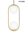 MOOSEE lampa wisząca AURELIA TWIN złota (MSE010100303)