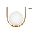 Pendant lamps spheres - MOOSEE AURELIA TWIN gold pendant lamp (MSE010100303) - product 2