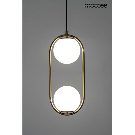 MOOSEE lampa wisząca AURELIA TWIN złota (MSE010100303)