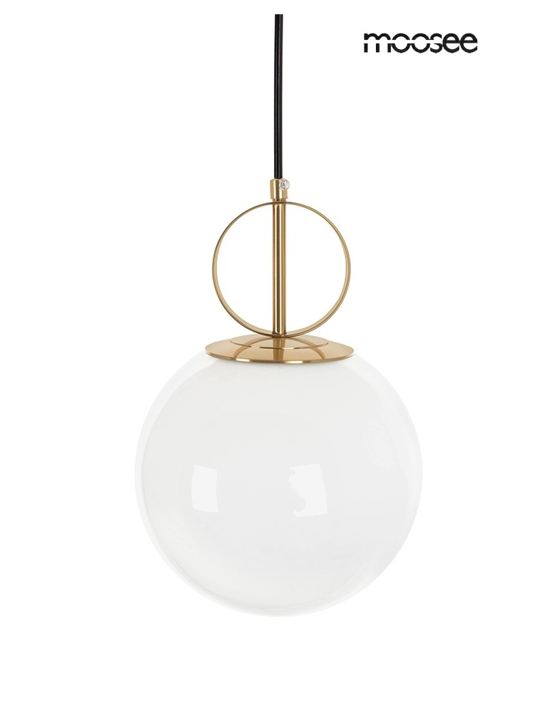 Designer pendant lamps - MOOSEE LIFT gold pendant lamp (MSE010100310) - product kolory-swiatla.pl 2