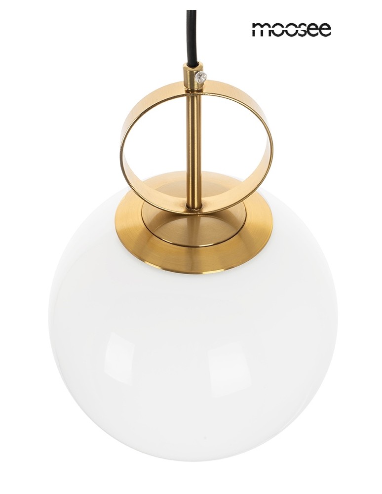 Designer pendant lamps - MOOSEE LIFT gold pendant lamp (MSE010100310) - product kolory-swiatla.pl 3