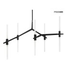 Designer pendant lamps - MOOSEE pendant lamp CANDELABR 10 black (MSE010100316) - product 1