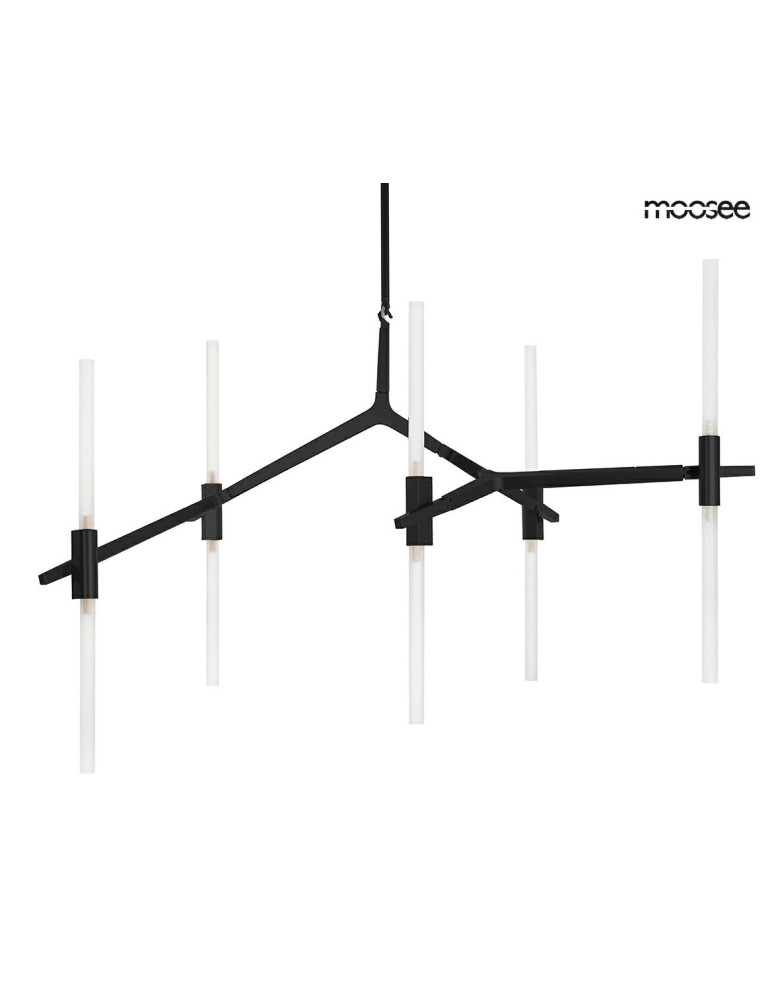 Designer pendant lamps - MOOSEE pendant lamp CANDELABR 10 black (MSE010100316) - product kolory-swiatla.pl 1