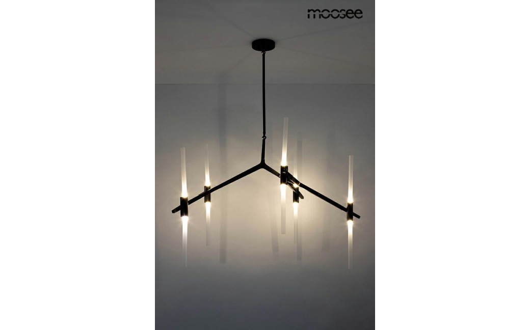 MOOSEE lampa wisząca CANDELABR 10 czarna (MSE010100316)