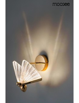 MOOSEE lampa ścienna BUTTERFLY S złota (MSE010100323) - produkt 2