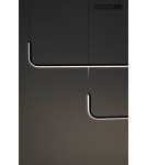 Pendant lamps over the island - MOOSEE SHAPE DUO 120 black pendant lamp (MSE010100329) - product 8