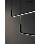 Pendant lamps over the island - MOOSEE SHAPE DUO 120 black pendant lamp (MSE010100329) - product 9