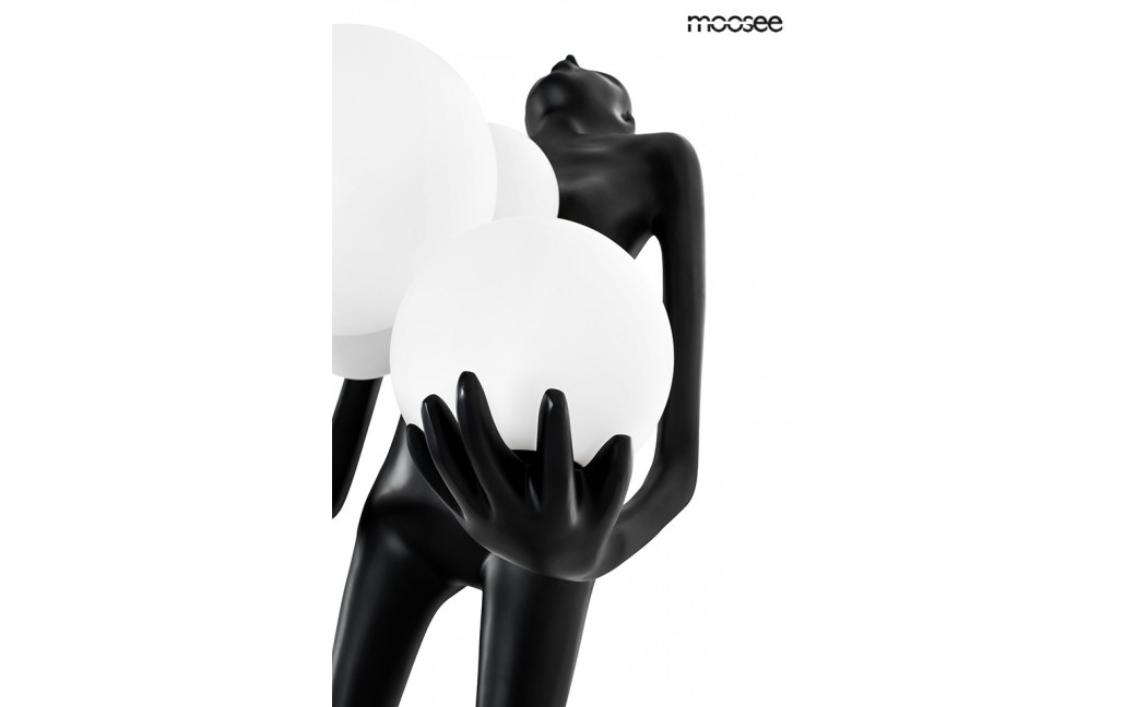 MOOSEE lampa podłogowa HUMAN czarna (MSE010100326)