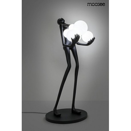 MOOSEE lampa podłogowa HUMAN czarna (MSE010100326)