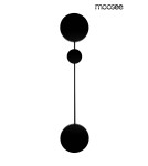 Designer wall lamps - MOOSEE SHADOW 2 wall lamp black (MSE010100353) - product 1