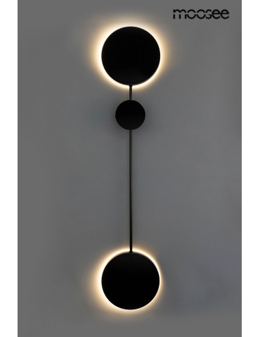 MOOSEE lampa ścienna SHADOW 2 czarna (MSE010100353) - produkt 2