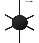 Designer wall lamps - MOOSEE SHADOW 6 wall lamp black (MSE010100356) - product 4