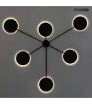 Designer wall lamps - MOOSEE SHADOW 6 wall lamp black (MSE010100356) - product 6